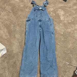 Blue Denim Overalls